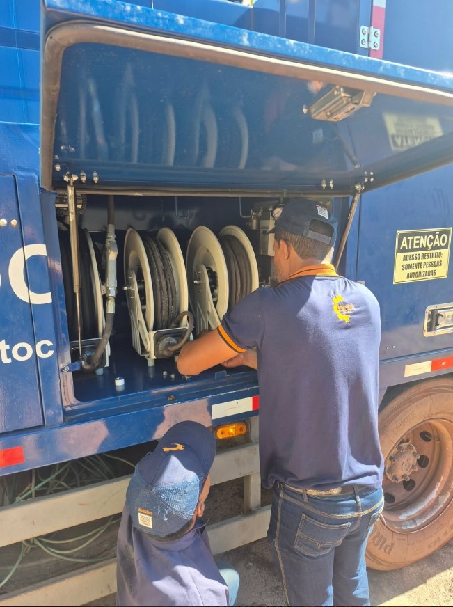 Serviço executado pela Manvitec